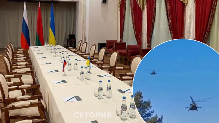 Украинская сторона прибыла на переговоры / Коллаж "Сегодня"