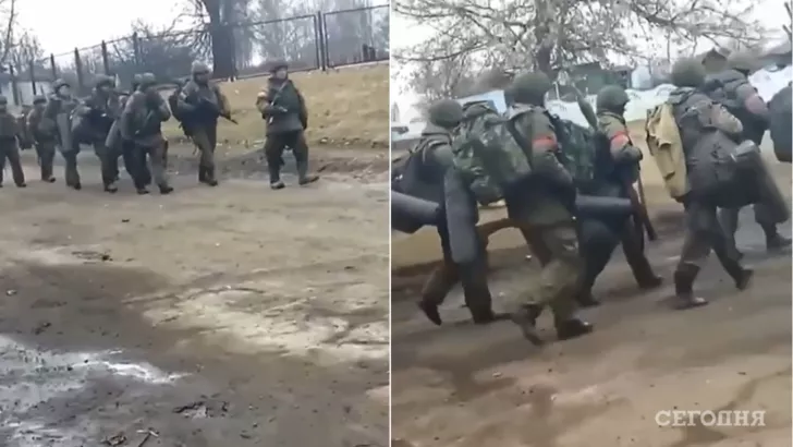 В Сумской области российские военные бросили технику.