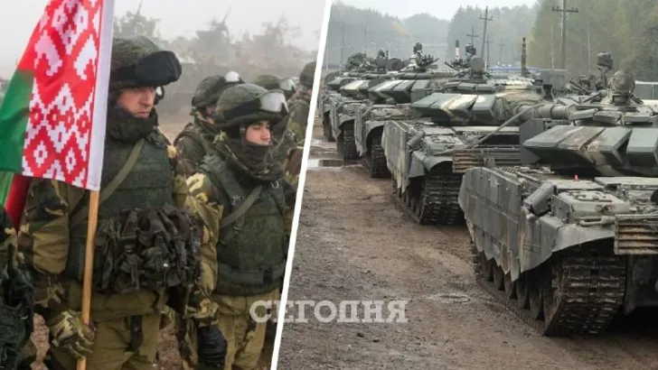 Україна чекає на провокації з боку білоруського кордону / Колаж "Сьогодні"