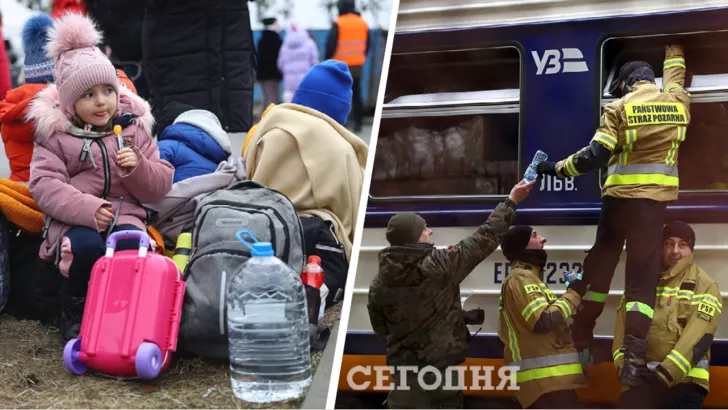 Польша приняла наибольшее число украинских граждан / Фото Reuters / Коллаж "Сегодня"