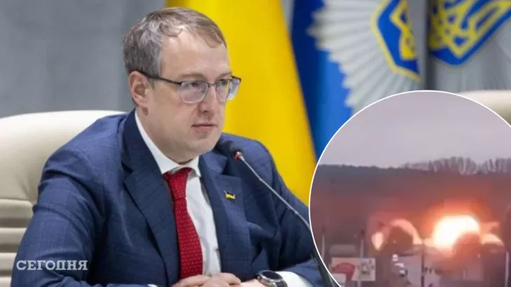 Антон Геращенко сообщил о взрыве моста под Киевом / Коллаж "Сегодня"