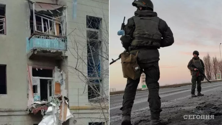 Враг ведет бомбардировку под Харьковом