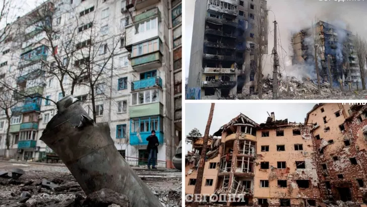 Российские оккупанты бомбят мирные украинские города