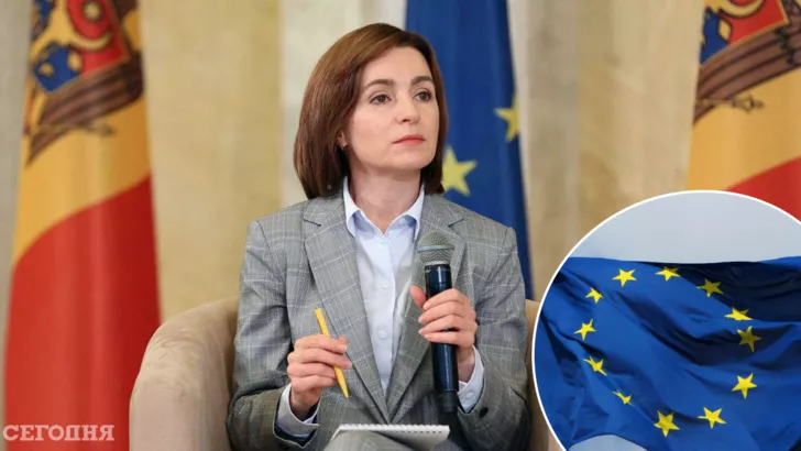 Санду подписала заявку о вступлении Молдовы в Евросоюз