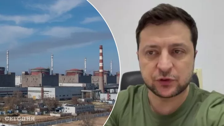 Зеленский обратился к Европе из-за обстрела ЗАЭС