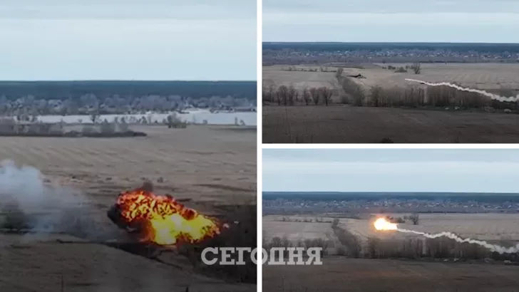 Вражеский вертолет больше не побеспокоит украинцев. Коллаж "Сегодня"