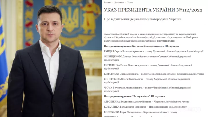 Указ був оприлюднений на сайті президента Володимира Зеленського/Фото: колаж: "Сьогодні"