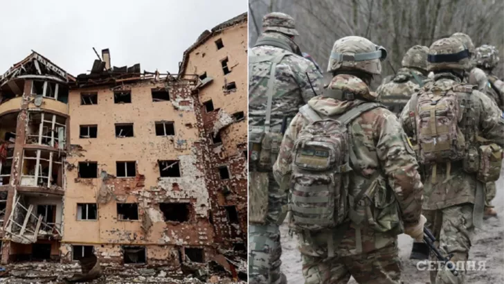 Большую часть города контролируют украинские военные / Коллаж "Сегодня"