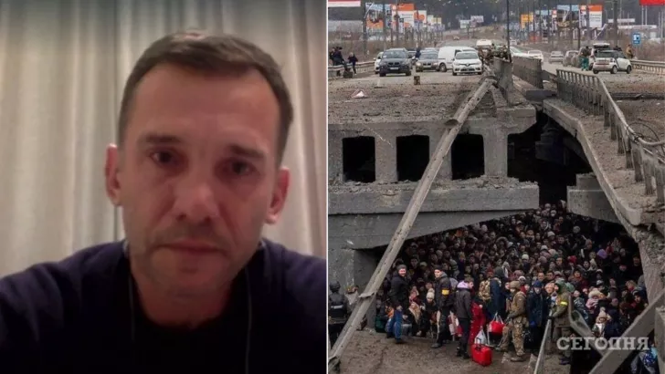 Андрей Шевченко болезненно переживает войну в Украине