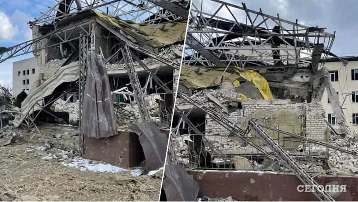 В Харьковской области оккупанты разбомбили больницу