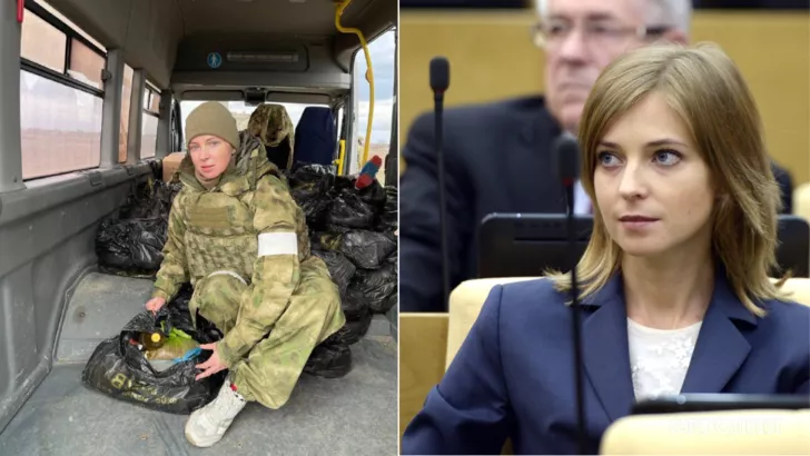 Наталья Поклонская приехала воевать в Украину.