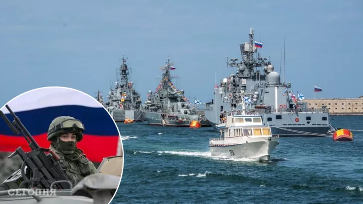 Оккупанты готовятся атаковать с кораблей Черноморского флота и Каспийской флотилии