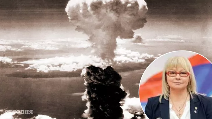 Марина Ульянкіна згадала про ядерні вибухи 1945 року
