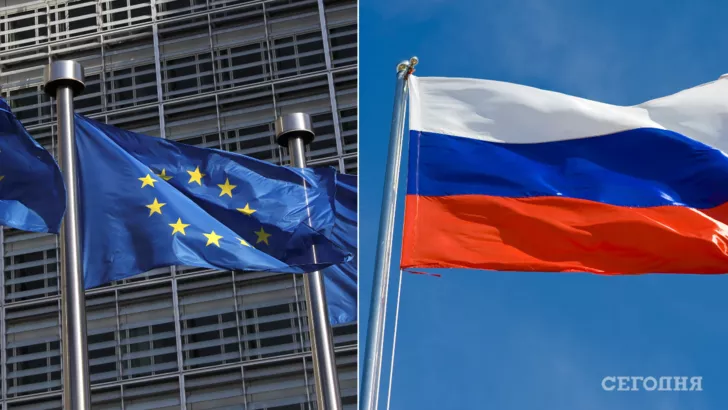 ЕС ввел дополнительные санкции против РФ/Фото: коллаж: "Сегодня"