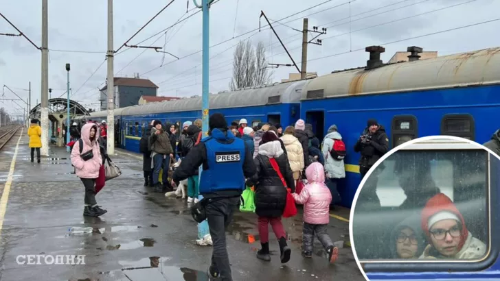 Список евакуаційних поїздів Укрзалізниці на 11 березня