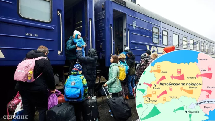 Эвакуация из Украины: как безопасно выехать за границу – карта с проверенными маршрутами