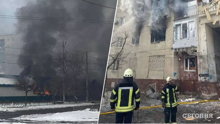 В Луганской области обстрелы повлекли за собой пожары