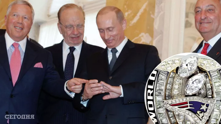 Вот такое кольцо украл Путин