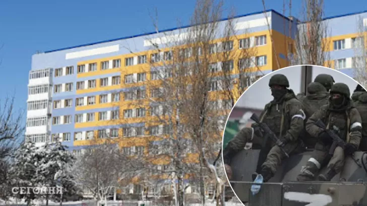 Війська РФ тримають заручників у лікарні. Фото: колаж "Сьогодні"