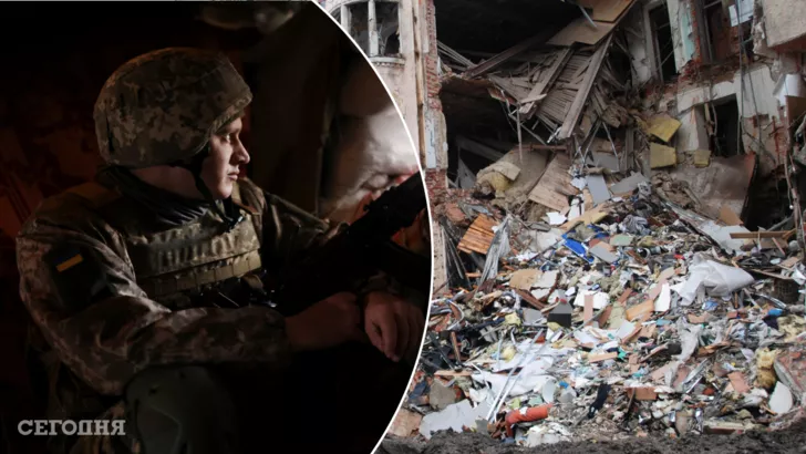 Украинские военные отразили атаку на разбомбленный Харьков. Фото Reuters
