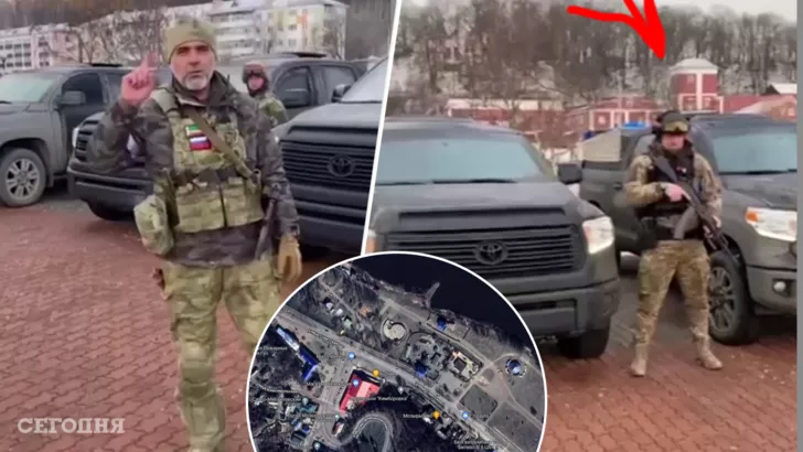 Кадыровцы снимали свои видео в Беларуси