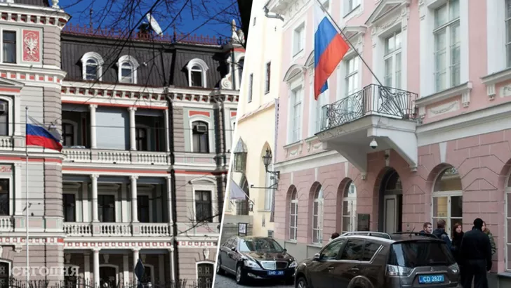 Из российских посольств в странах Европы высылают дипломатов