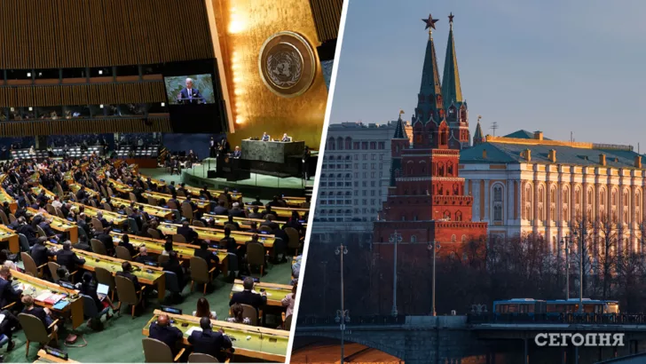В ООН приструнили Кремль / Колаж "Сьогодні"