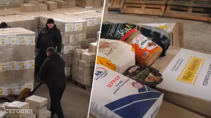 Фонд Рината Ахметова доставил партию продуктовых наборов в Покровск
