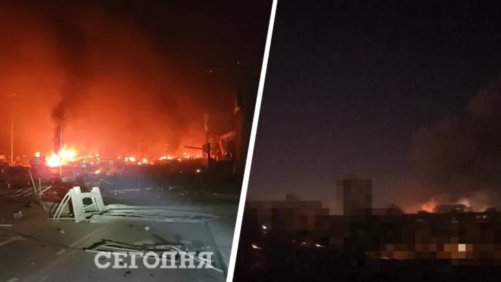 В Киеве снова раздался взрыв. Коллаж "Сегодня"