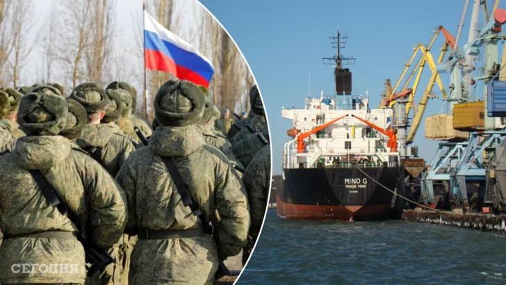 Оккупанты украли зерно из порта в Бердянске