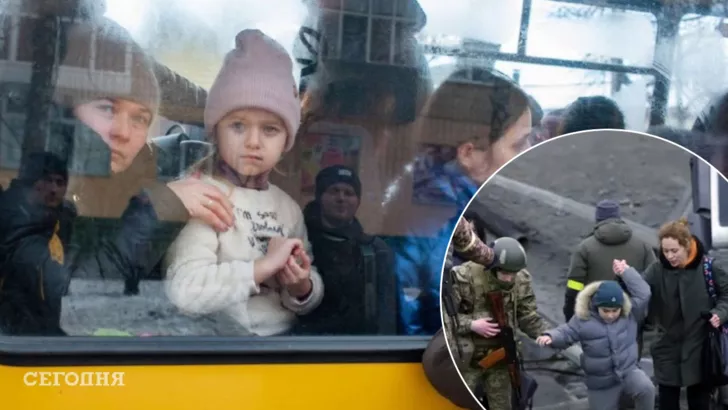Для украинцев объявленные новые направления эвакуации. Фото: коллаж "Сегодня"