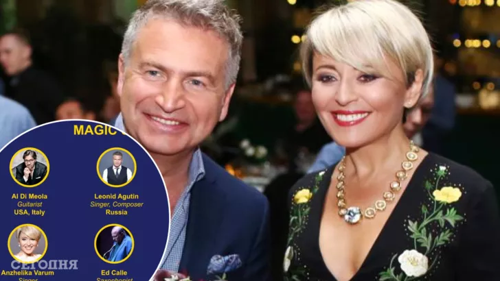 Леонид Агутин и Анжелика Варум приняли участие в онлайн-концерте в поддержку Украины