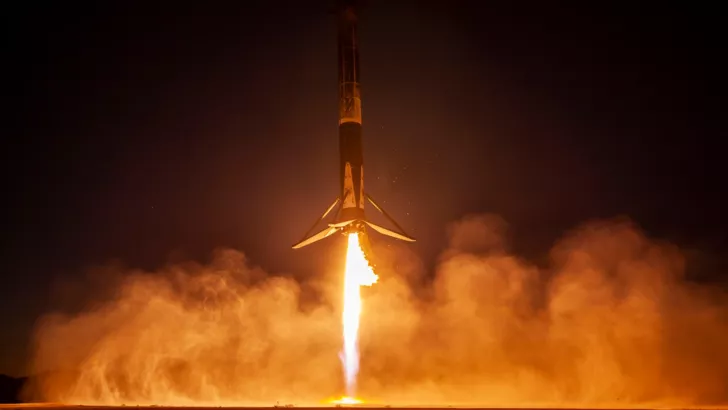 SpaceX в рекордный раз запустил ракету-носитель Falcon 9