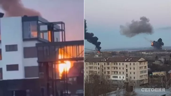 Российские военные продолжают обстреливать города Украины / Коллаж "Сегодня"