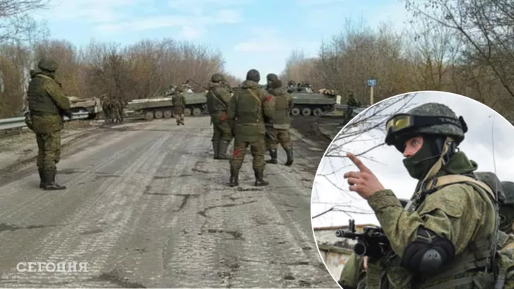 Российская армия передвигается населенными пунктами области / Коллаж "Сегодня"