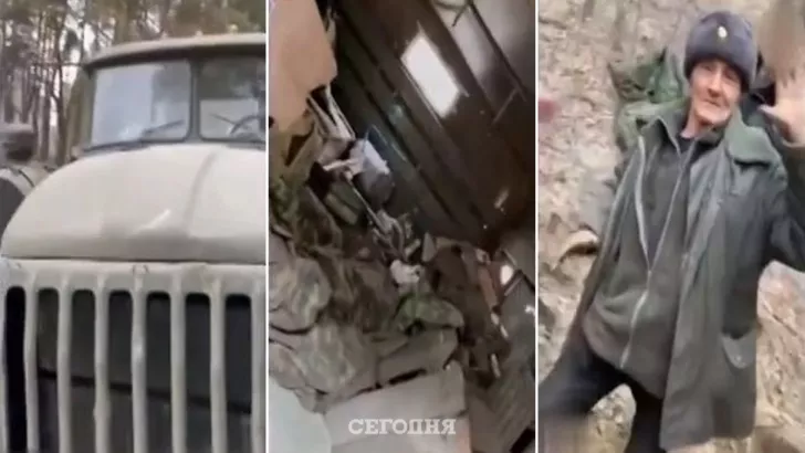 Украинский дедушка привез ВСУ российскую военную машину