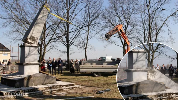 Памятник советского периода снесли в Польше