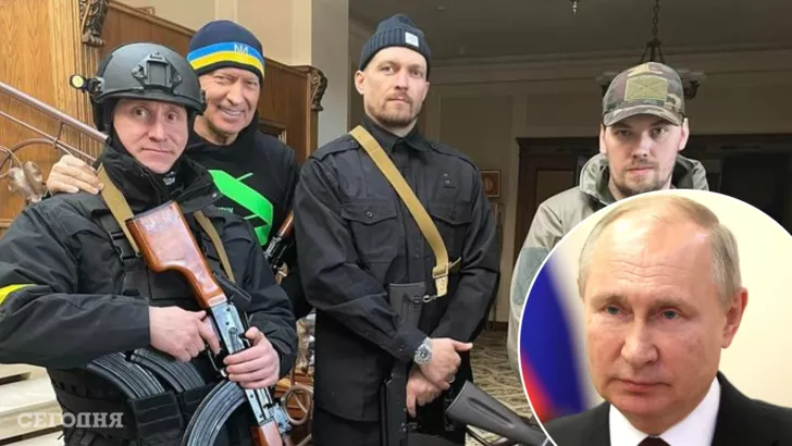 Усик защищает Украину от диктатора