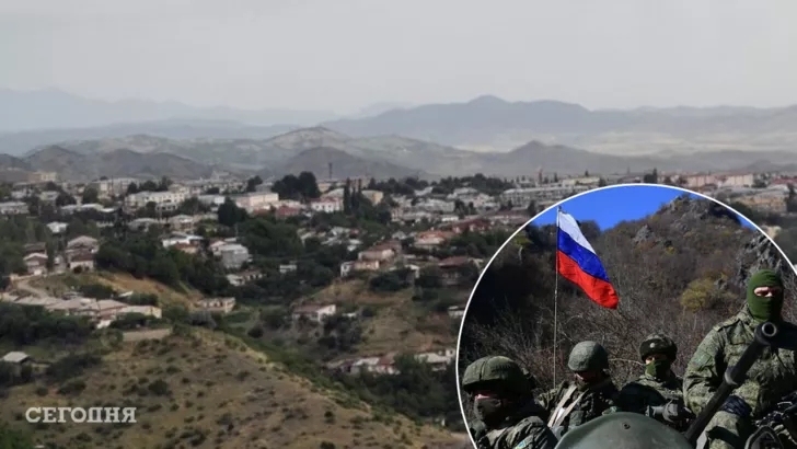 В Армении ожидают, что «миротворческие силы России» примут меры / Коллаж "Сегодня"
