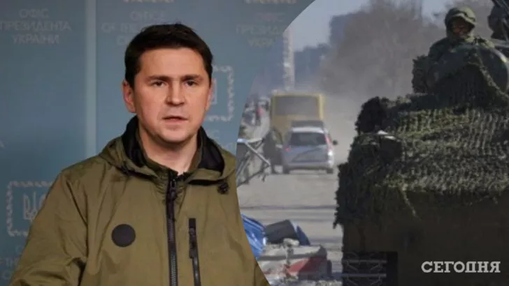 Подоляк рассказал, как украинцы сопротивляются захватчикам на оккупированных землях. Коллаж "Сегодня"