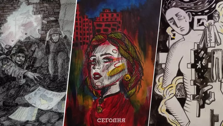 Украинские дети создали NFT-рисунки, чтоб поддержать военных