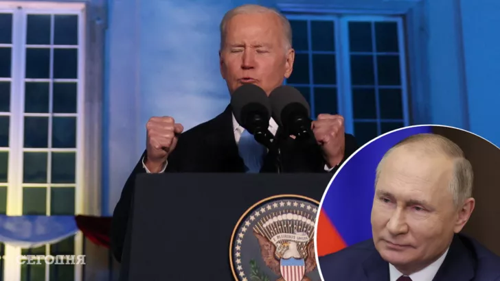 Байден назвал Путина лжецом / Коллаж "Сегодня"