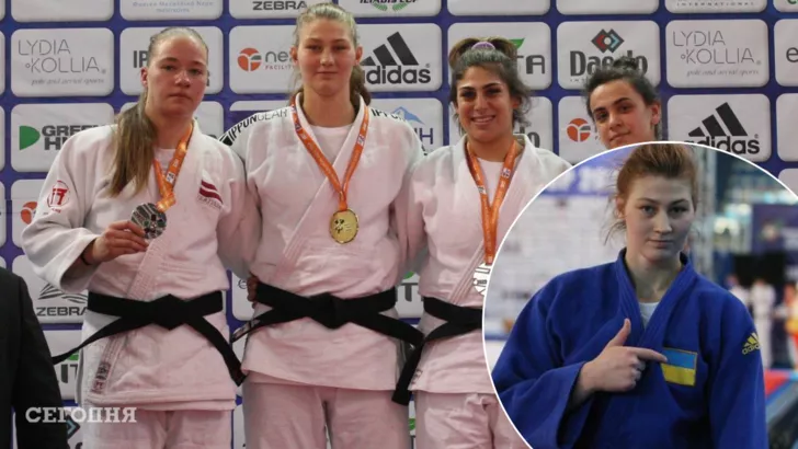 Елизавета Литвиненко завоевала золота на Кубке Европы по дзюдо