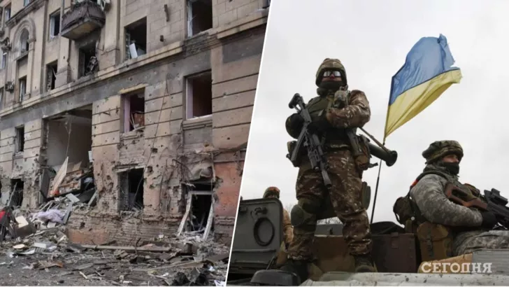 Украинские военные защищают Мариуполь и местных жителей. Фото: коллаж "Сегодня"