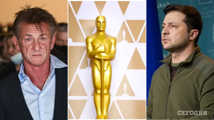 Организаторы "Оскара" ответили Шону Пенну на его заявление о том, что он расплавит свою статуэтку, если в эфир не пригласят Владимира Зеленского