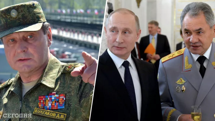 Дмитрий Булгаков, фигурант коррупционного скандала, генерал, лично обманувший Путина, стал временно исполняющим обязанности министра обороны РФ. Фото: коллаж "Сегодня"