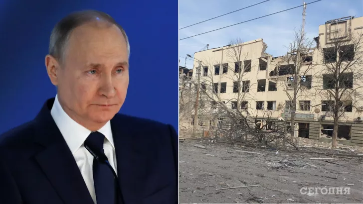 Путін знищує Маріуполь/Фото: колаж: "Сьогодні"