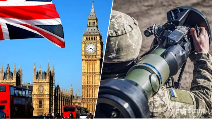 Британія планує зібрати летальну зброю для України. Фото: колаж "Сьогодні"