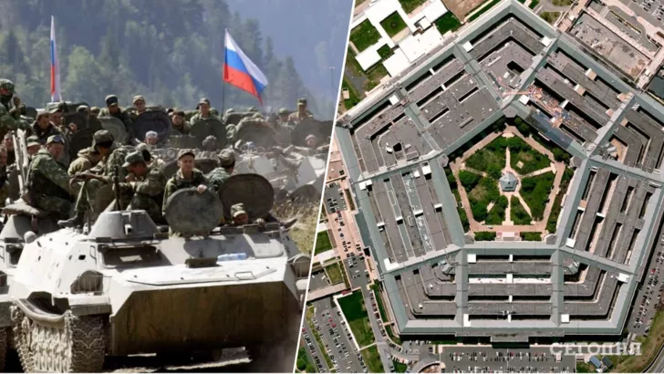 У Пентагоні вважають, що російські війська передислокуються. Фото: колаж "Сьогодні"