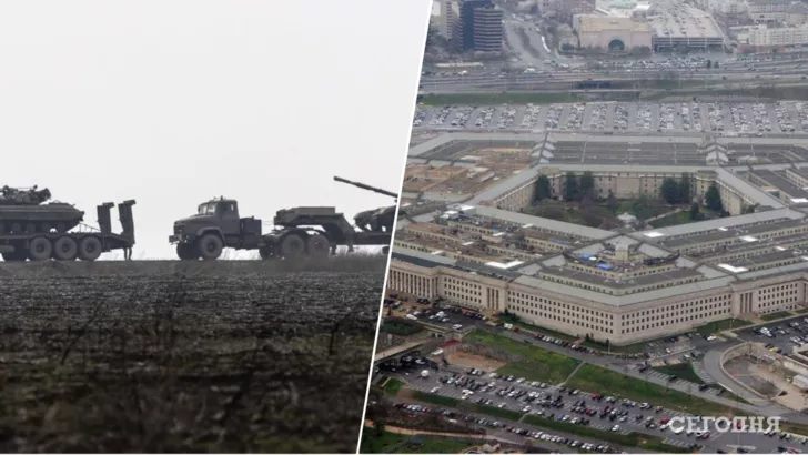 Міноборони США бачить, як російські війська переміщуються. Колаж "Сьогодні"